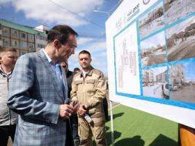 Айсен Николаев сегодня провел объезд Якутска