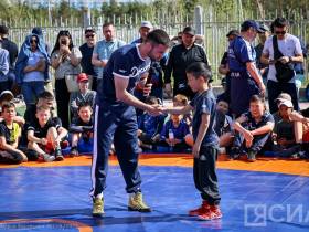 Звёзды Олимпийских игр показали мастер-класс для якутских спортсменов