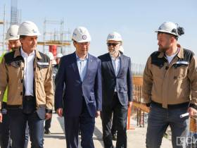 Наследие для потомков: глава Якутии проверил ход строительства Арктического центра эпоса и искусств