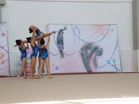 Около 170 гимнасток собрали межмуниципальные соревнования «Crystal Summer-II» в Якутске