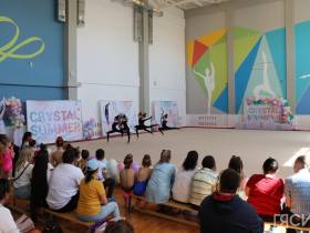 Около 170 гимнасток собрали межмуниципальные соревнования «Crystal Summer-II» в Якутске