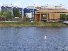 Гонки на самодельных катамаранах и яхтах провели среди школьников Якутии