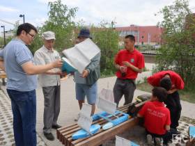 Гонки на самодельных катамаранах и яхтах провели среди школьников Якутии
