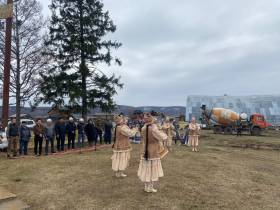 В Амгинском районе начали строить дом народного творчества