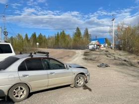 В Алдане несовершеннолетний велосипедист пострадал в ДТП с машиной