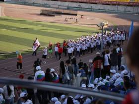 В Якутске прошла торжественная церемония открытия спартакиады учащихся «Спортивные якутяне»