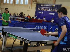 Более 150 школьников сошлись за теннисными столами спартакиады учащихся Якутии