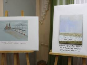 Якутская художница Мира Аргунова представила выставку на Таймыре