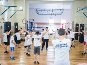 Выпускники игр «Дети Азии» провели мастер-классы для юных спортсменов Кыргызстана