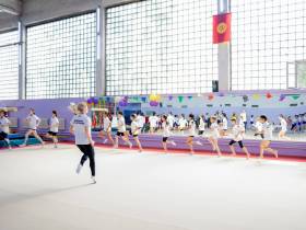 Выпускники игр «Дети Азии» провели мастер-классы для юных спортсменов Кыргызстана