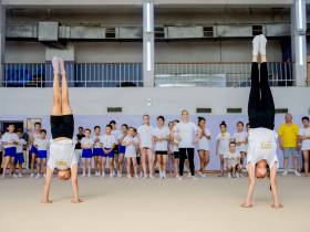 Выпускники игр «Дети Азии» провели мастер-классы для юных спортсменов Кыргызстана