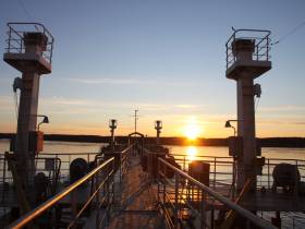 Дневник навигации ЛОРП: завершается завоз грузов на Вилюй