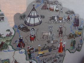 Сегодня выявили победителей конкурса «Вышитая карта Якутии»