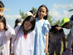 Обладательницу самой длинной косы определили на Ысыахе Туймаады