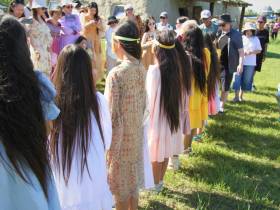 Обладательницу самой длинной косы определили на Ысыахе Туймаады