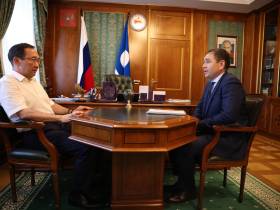 Глава Якутии встретился с президентом международного комитета игр «Дети Азии»