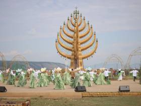 Торжественное открытие Ысыаха Олонхо состоялось в Оймяконском районе Якутии