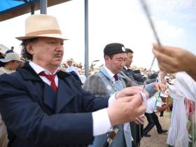 Фоторепортаж: первый день Ысыаха Олонхо в Оймяконском районе Якутии