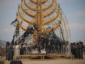 Фоторепортаж: первый день Ысыаха Олонхо в Оймяконском районе Якутии