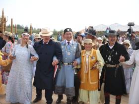 Фоторепортаж: первый день Ысыаха Олонхо в Оймяконском районе Якутии