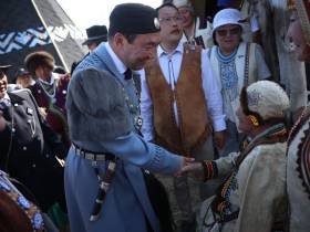 Фоторепортаж: первый день Ысыаха Олонхо в Оймяконском районе Якутии