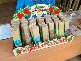 «Сделано в Якутии»: предприниматели со всей Якутии представили свои изделия на Ысыахе Олонхо