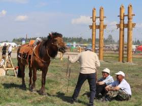На Ысыахе Олонхо состоялся фестиваль конского убранства