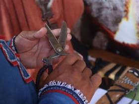 Якутские ножи представили мастера на Ысыахе Олонхо