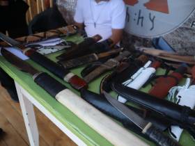 Якутские ножи представили мастера на Ысыахе Олонхо