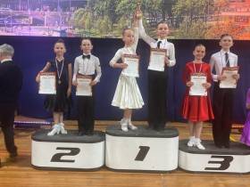 Юные танцоры клуба «Румба» из Ленска с успехом выступили на крупных летних турнирах