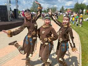 Якутяне приняли участие в Фестивале народов России в Москве