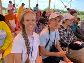 На международной олимпиаде школьников «Туймаада» впервые провели ысыах