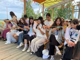 На международной олимпиаде школьников «Туймаада» впервые провели ысыах