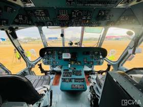 Авиапарк «Полярных авиалиний» пополнился двумя новыми вертолётами Ми-8МТВ-1