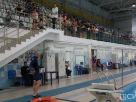 В Якутске прошли соревнования по плаванию среди сотрудников МЧС Дальнего Востока