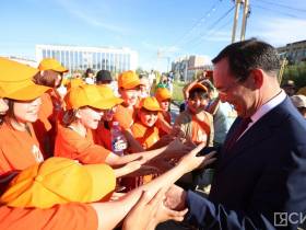 Часы отсчёта времени до начала спортивных игр «Дети Азии» запустили в Якутске