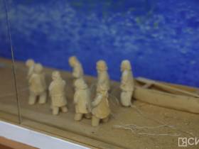 Глава Якутии посетил музей переселения в Чурапчинском районе