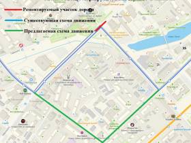 На пять дней перекроют в Якутске перекресток улиц Пояркова и Кирова