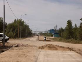 Айсен Николаев поручил не сбавлять темпы реконструкции улицы Транзитная Олёкминска