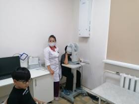 Депутат Госдумы Татьяна Буцкая и Ольга Балабкина посетили Якутскую офтальмологическую больницу