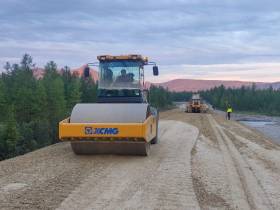Завершается реконструкция мостового перехода через реку Томпорук в Томпонском районе
