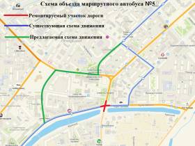 В Якутске до 7 августа закрыли проезд для транспорта на перекрестке Ленина – Кулаковского