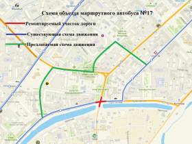 В Якутске до 7 августа закрыли проезд для транспорта на перекрестке Ленина – Кулаковского
