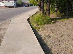 В Алдане обустроят тротуар по программе поддержки местных инициатив