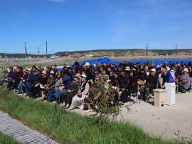 В селе Октемцы началась церемония прощания с первым президентом Якутии