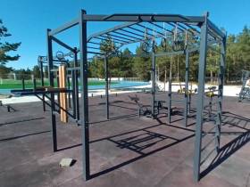 В Горном районе в рамках народной программы «Единой России» построена спортплощадка