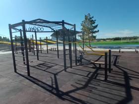 В Горном районе в рамках народной программы «Единой России» построена спортплощадка