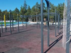 В Горном районе в рамках народной программы «Единой России» построена спортплощадка