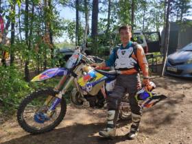 В Якутске состоялись экстремальные гонки на мотоциклах