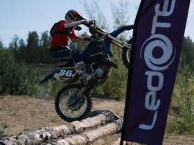 В Якутске состоялись экстремальные гонки на мотоциклах